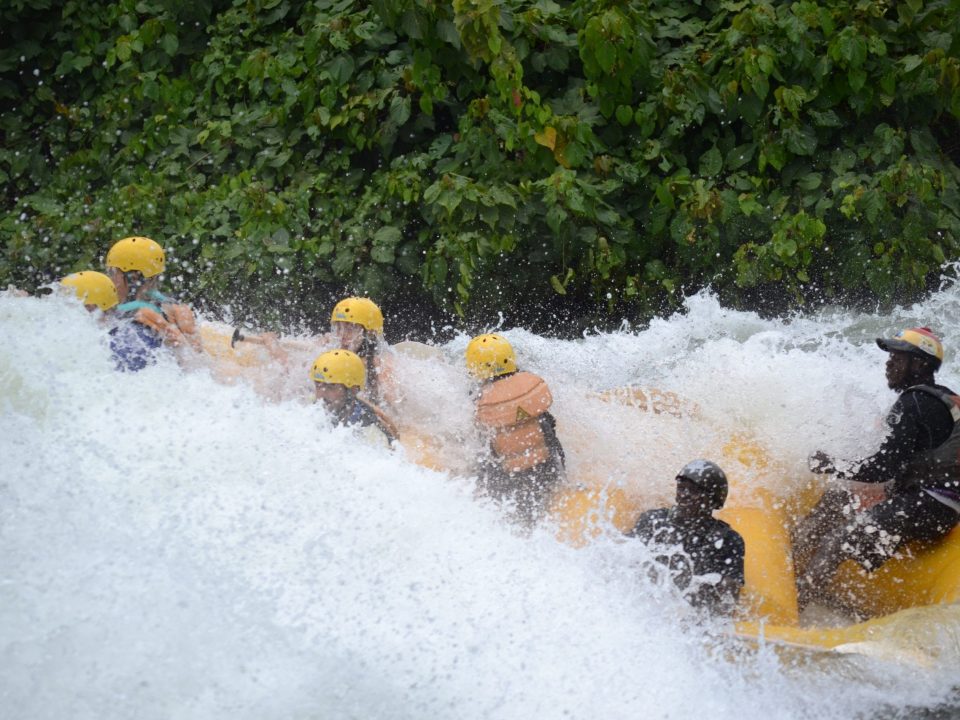 Rafting in Jinja Uganda